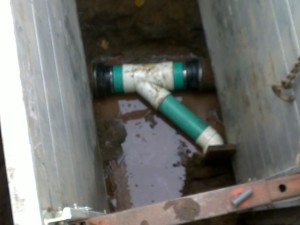 2 New Sewer Connection