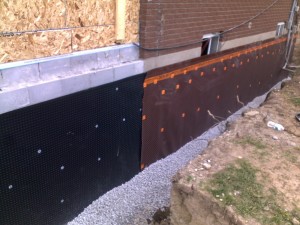 Our Brown Membrane with more fasteners