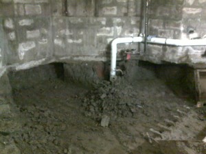 4 Dug Footing under two sections